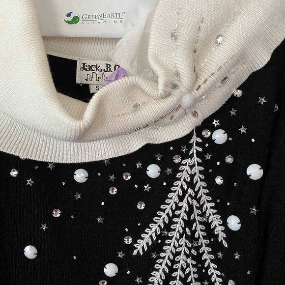 Vintage decorative Christmas Sweater - Picture 2 of 3